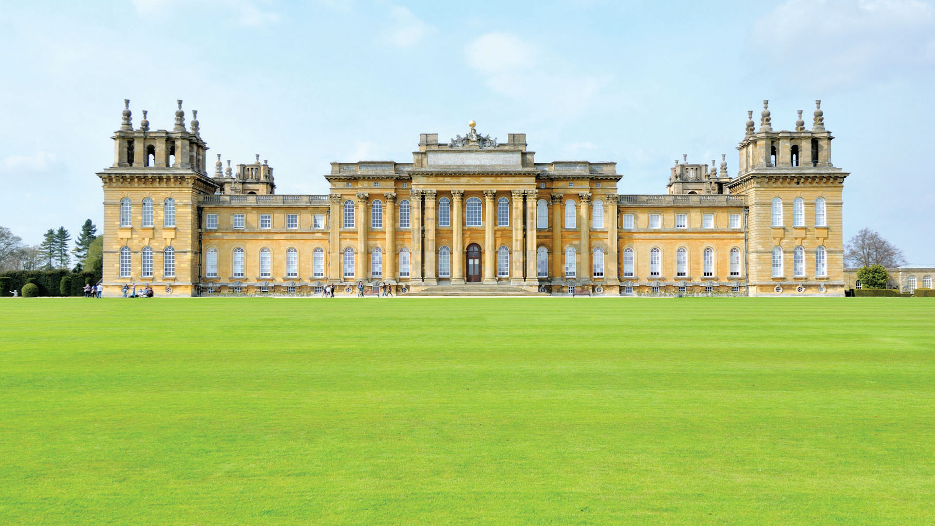 Exterior of Blenheim Palace