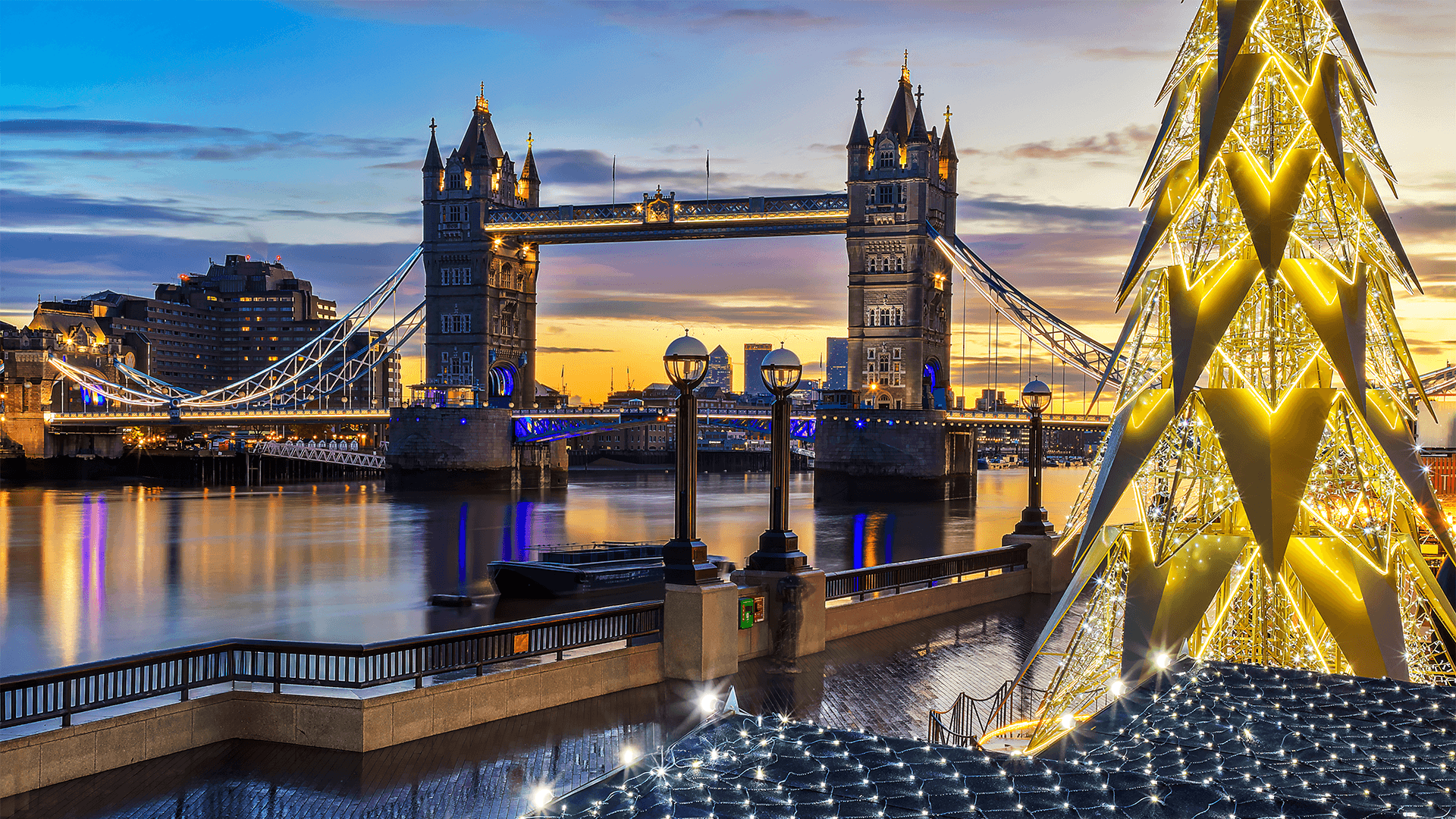 Christmas at Tower Bridge