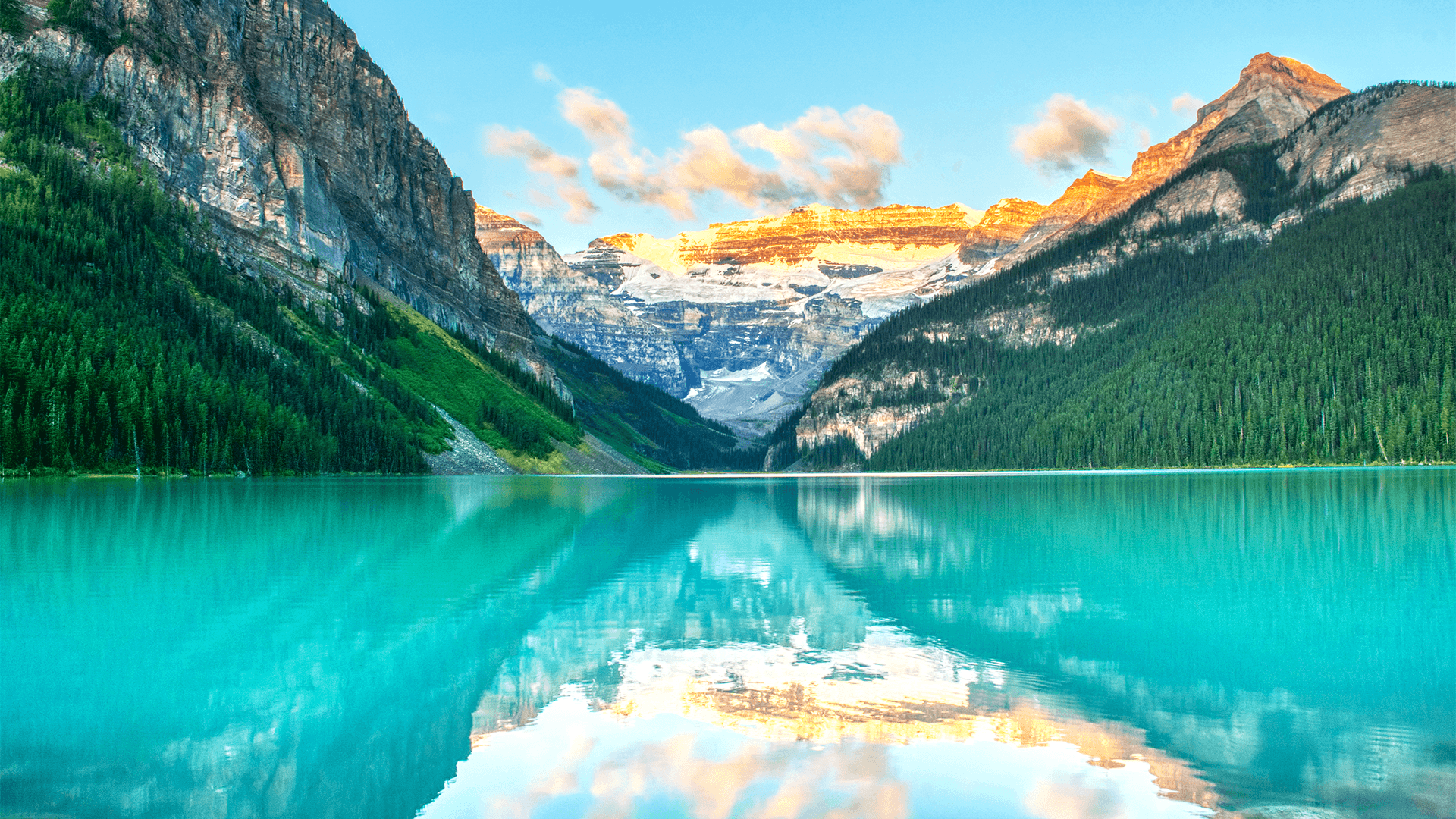Lake Louis in Banff National Park, Alberta, Canada