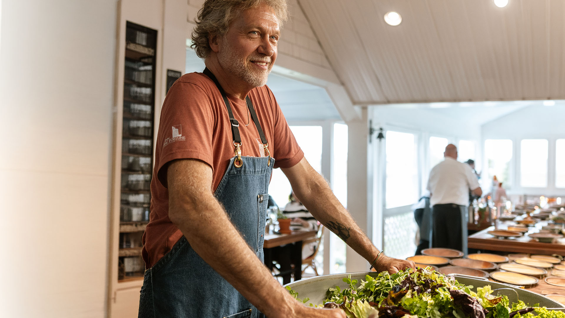 Chef Michael Smith at The FireWorks Feast