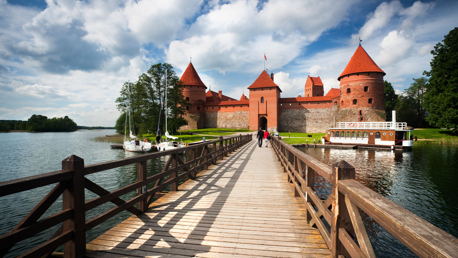  Island Castle in Trakai Historical National Park