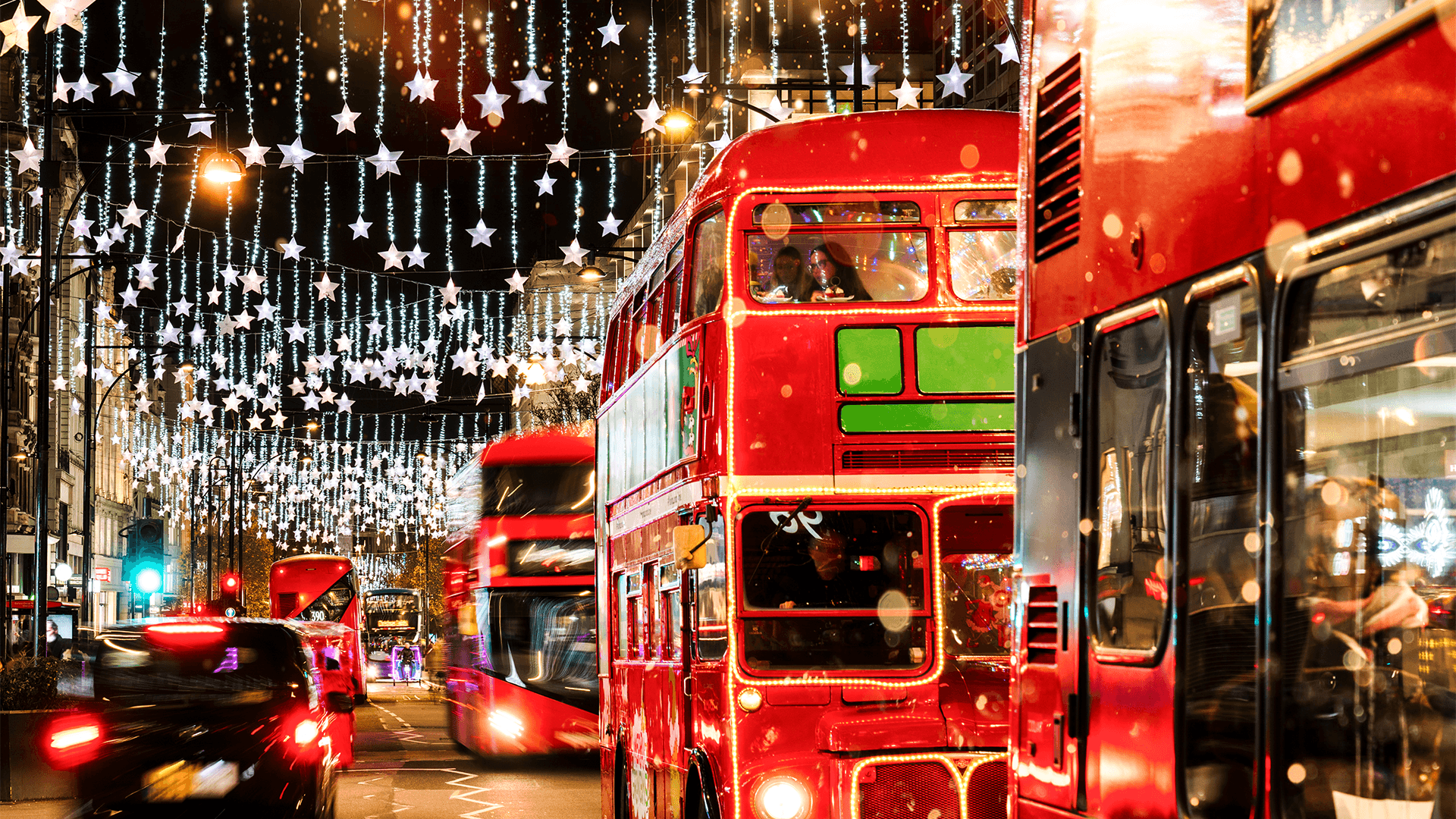 London Christmas Lights Bus Tour